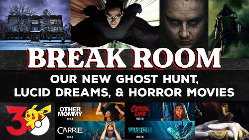 This week, the gang discusses our ghost hunt coming out in a few days, lucid dreaming, life lessons, the horror movies we're ...