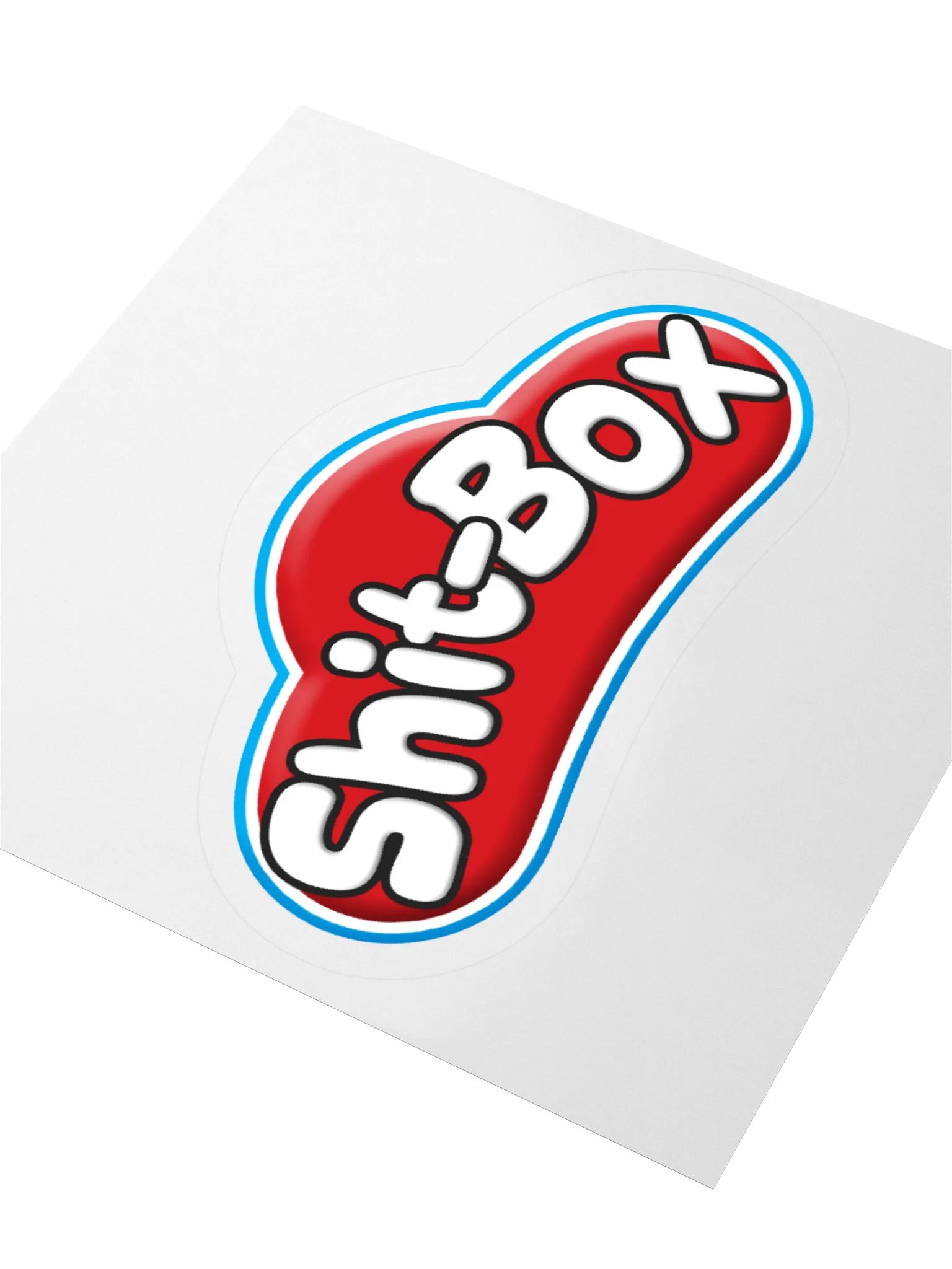 SHIT-BOX STICKER (SINGLE) product image (3)