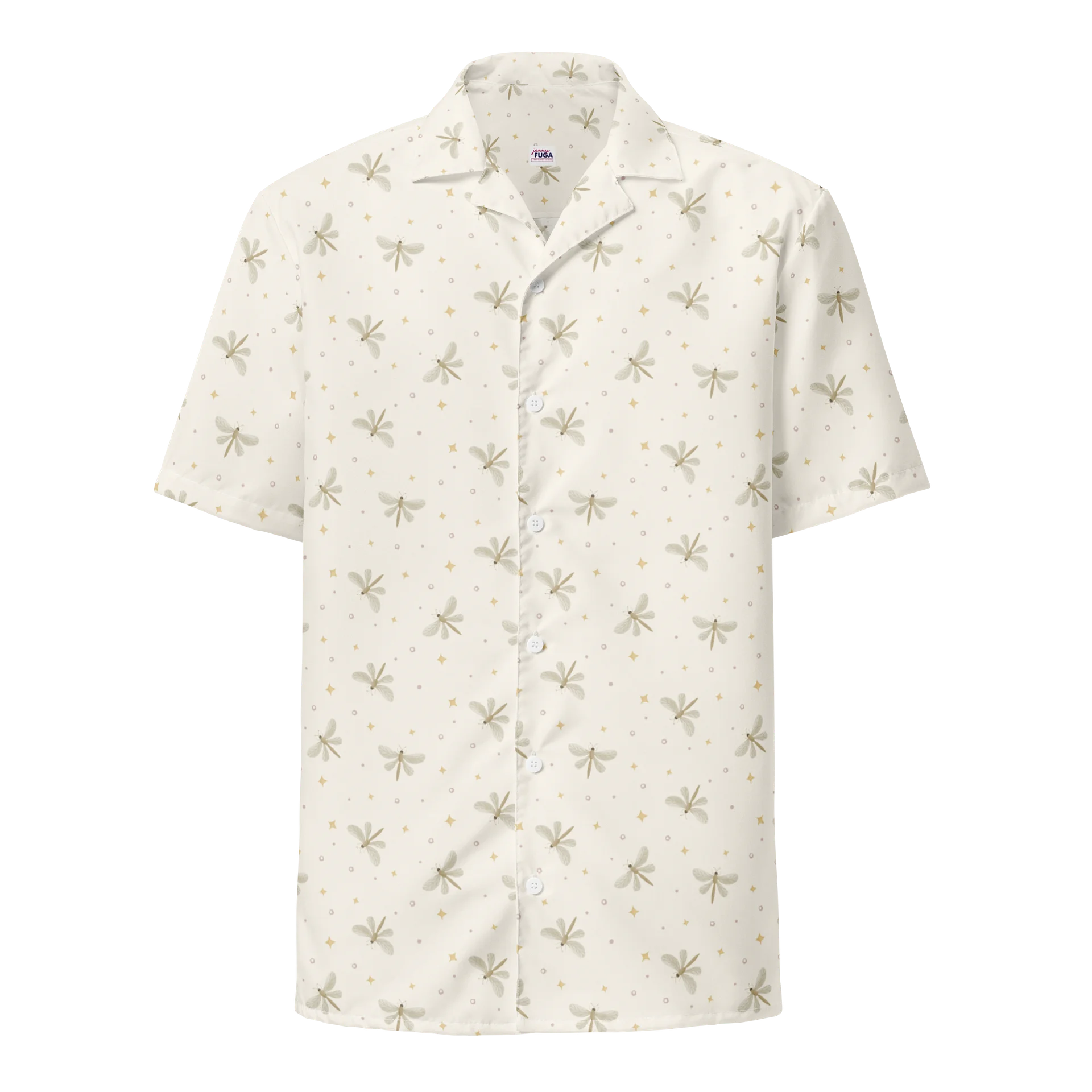 Serene Dragonflies Hawaiian Shirt product image (1)