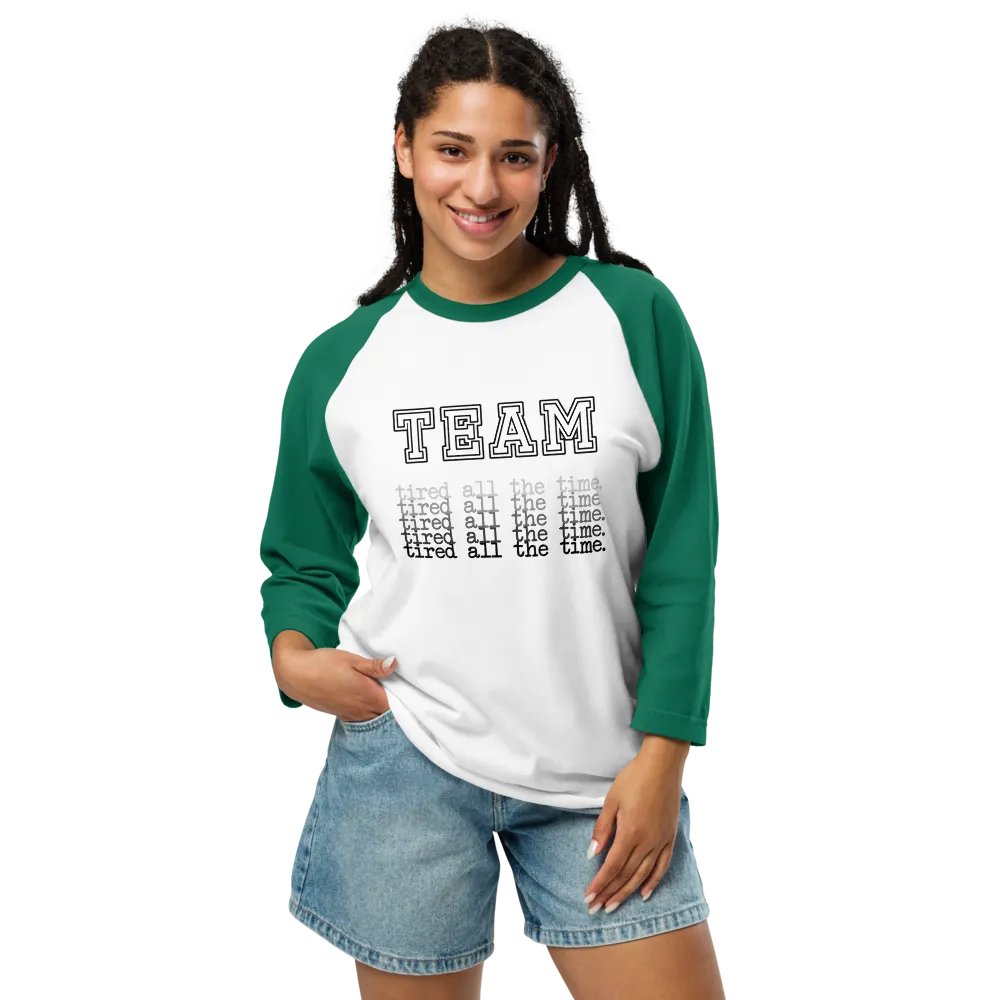 Tired All the Time Raglan Tee product image (8)