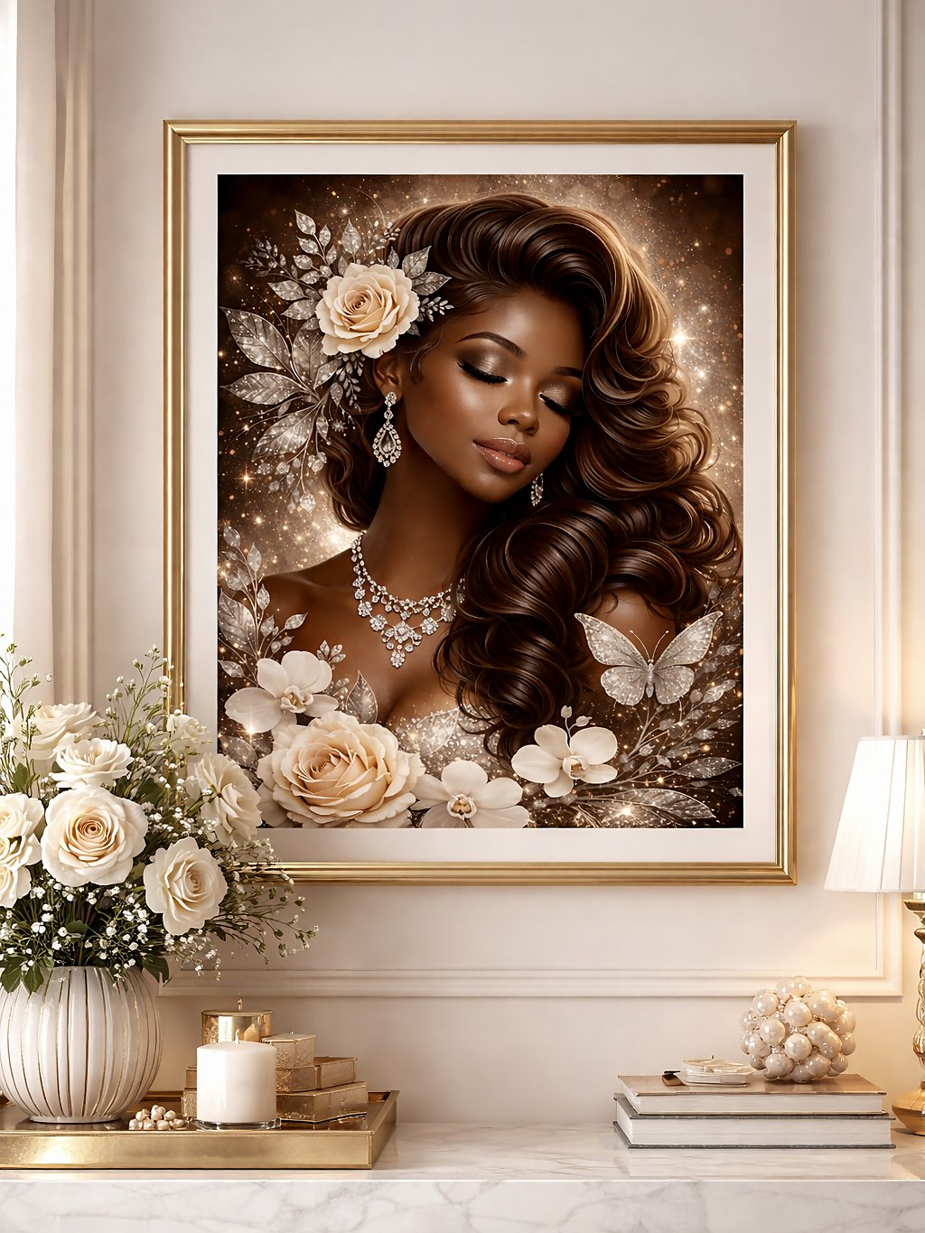 Gracefully Radiant Premium Art Print product image (1)