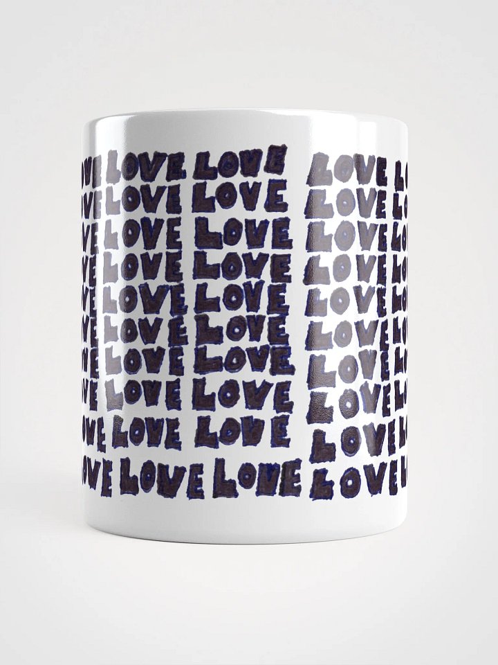 Love White Glossy Mug product image (1)