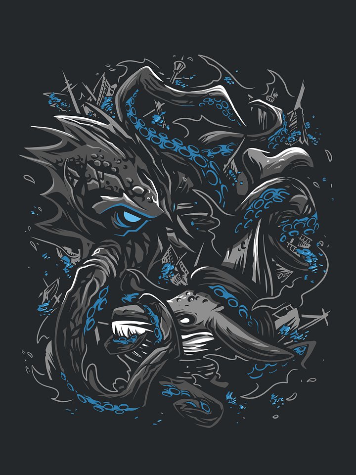 Kraken Back Only product image (2)