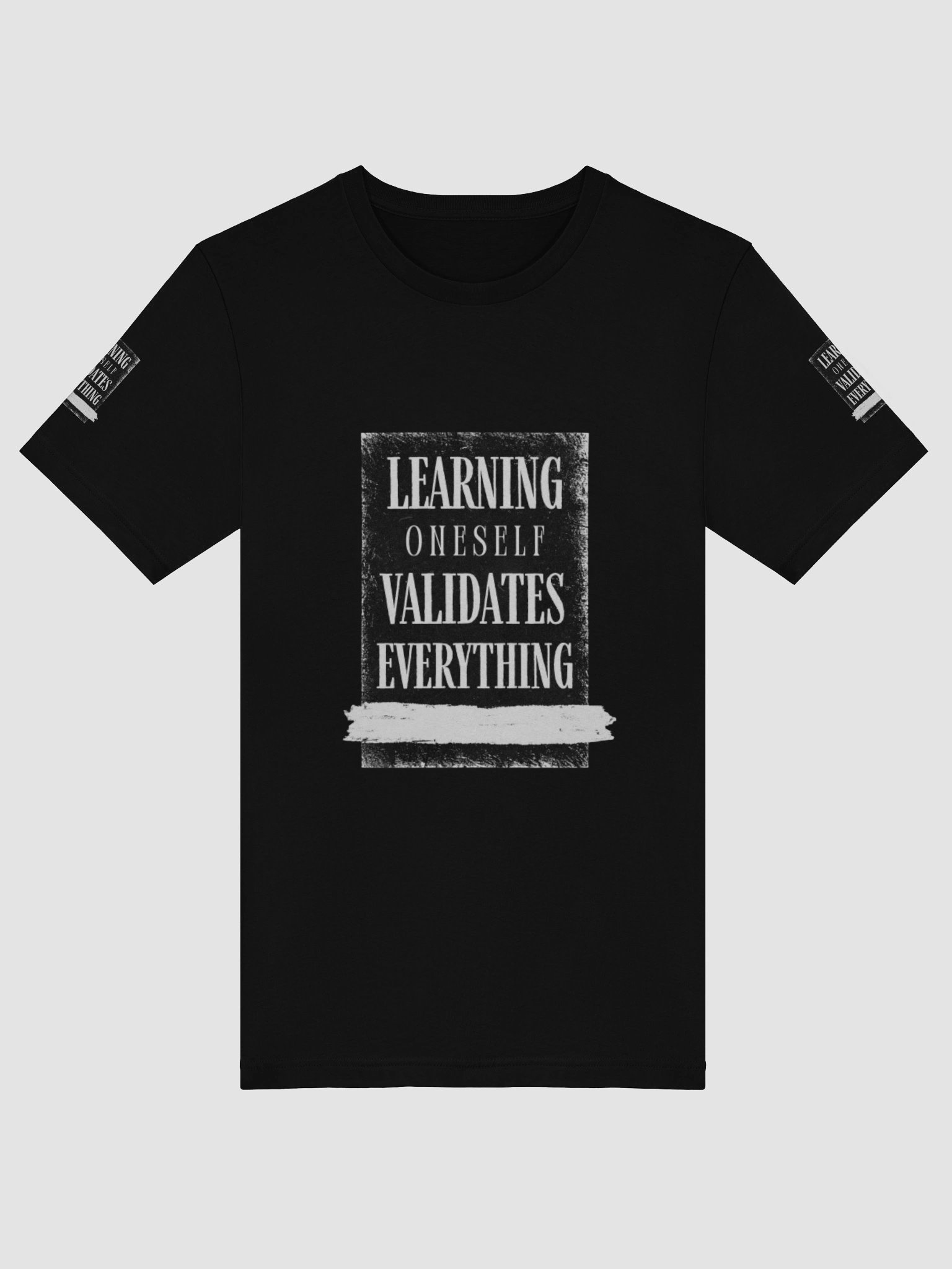 Self-Validation Distressed Tee product image (5)