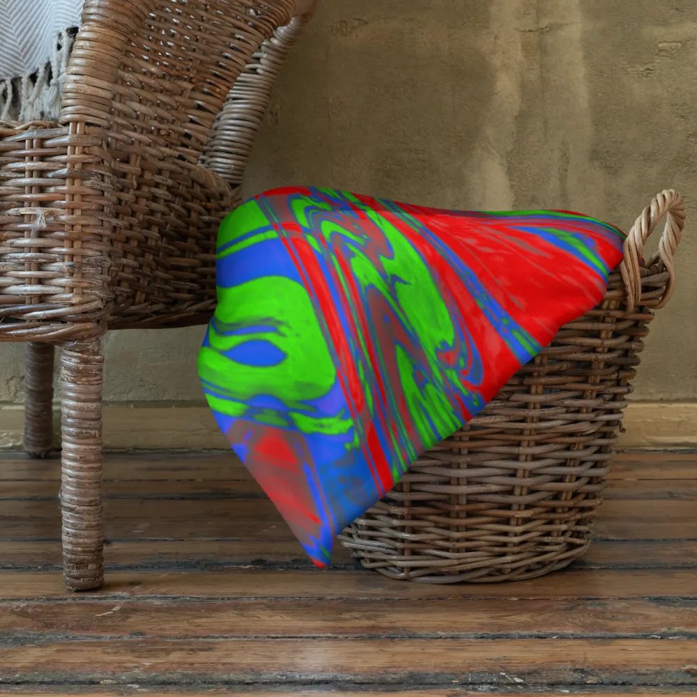 Techno Pattern Throw Blanket | Rave Pattern Throw Blanket product image (10)