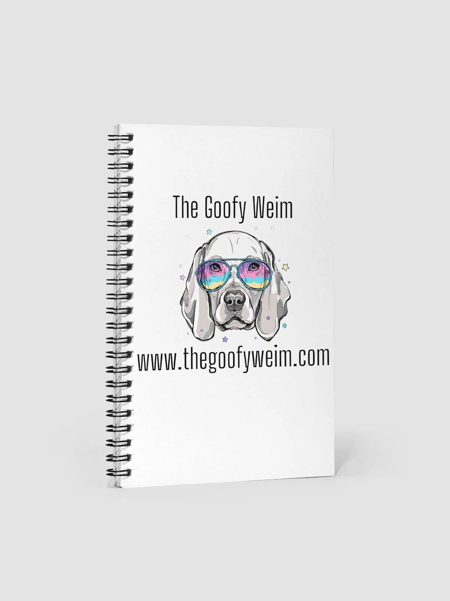 The Goofy Weim Logo Merch - Spiral Notebook product image (3)