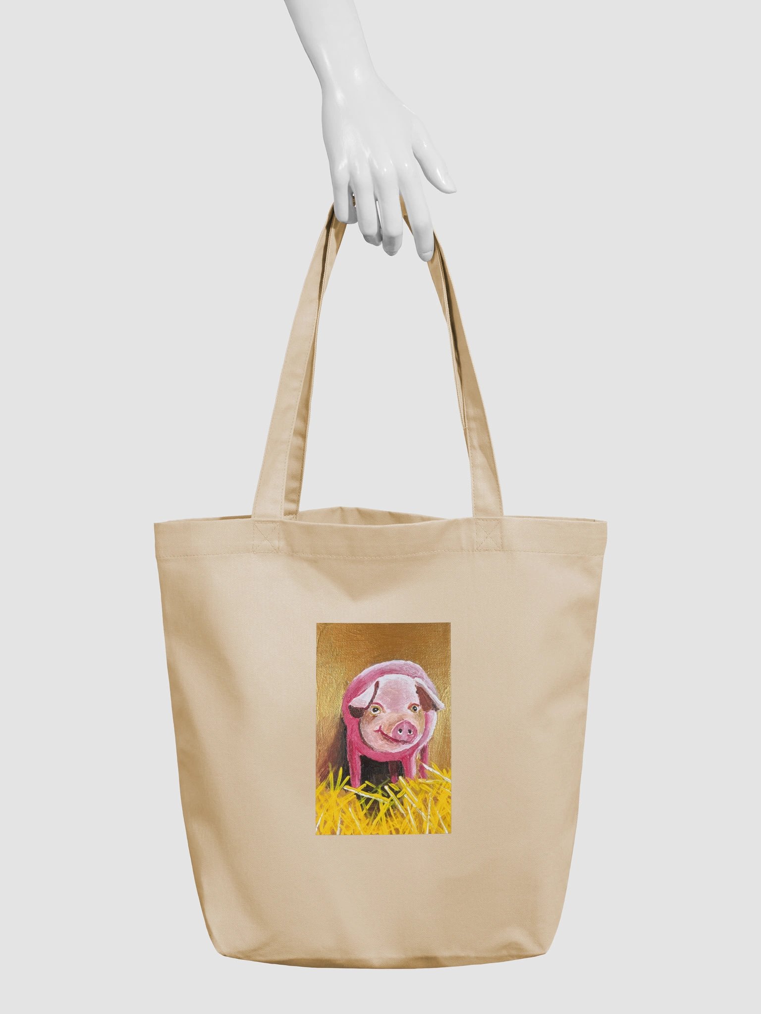 Happy Pig — Eco Tote product image (3)