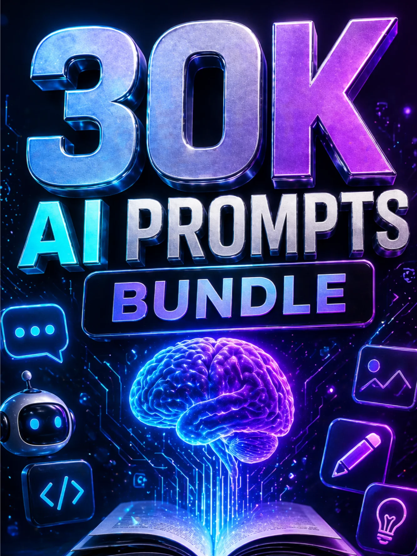 List of 1700 AI Tools with Links PLUS Bonus 30K Prompts PLUS 500 Prompts to Make Money on ChatGPT product image (3)