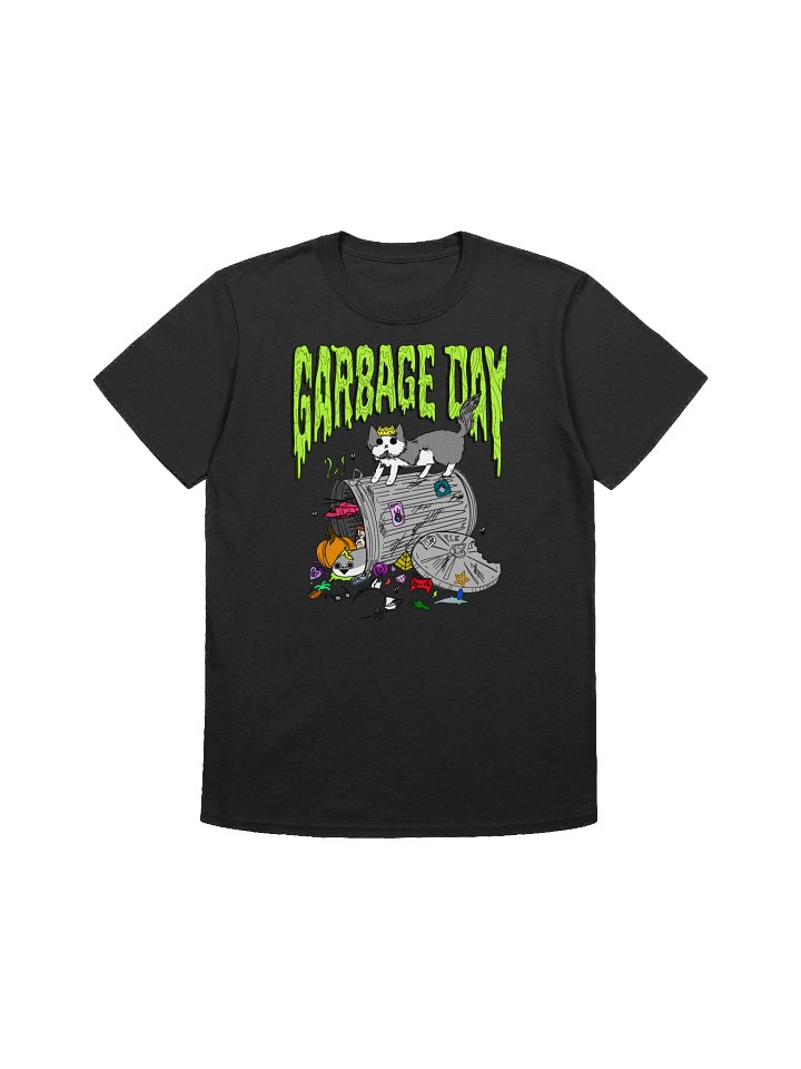 garbage day printed shirt product image (1)