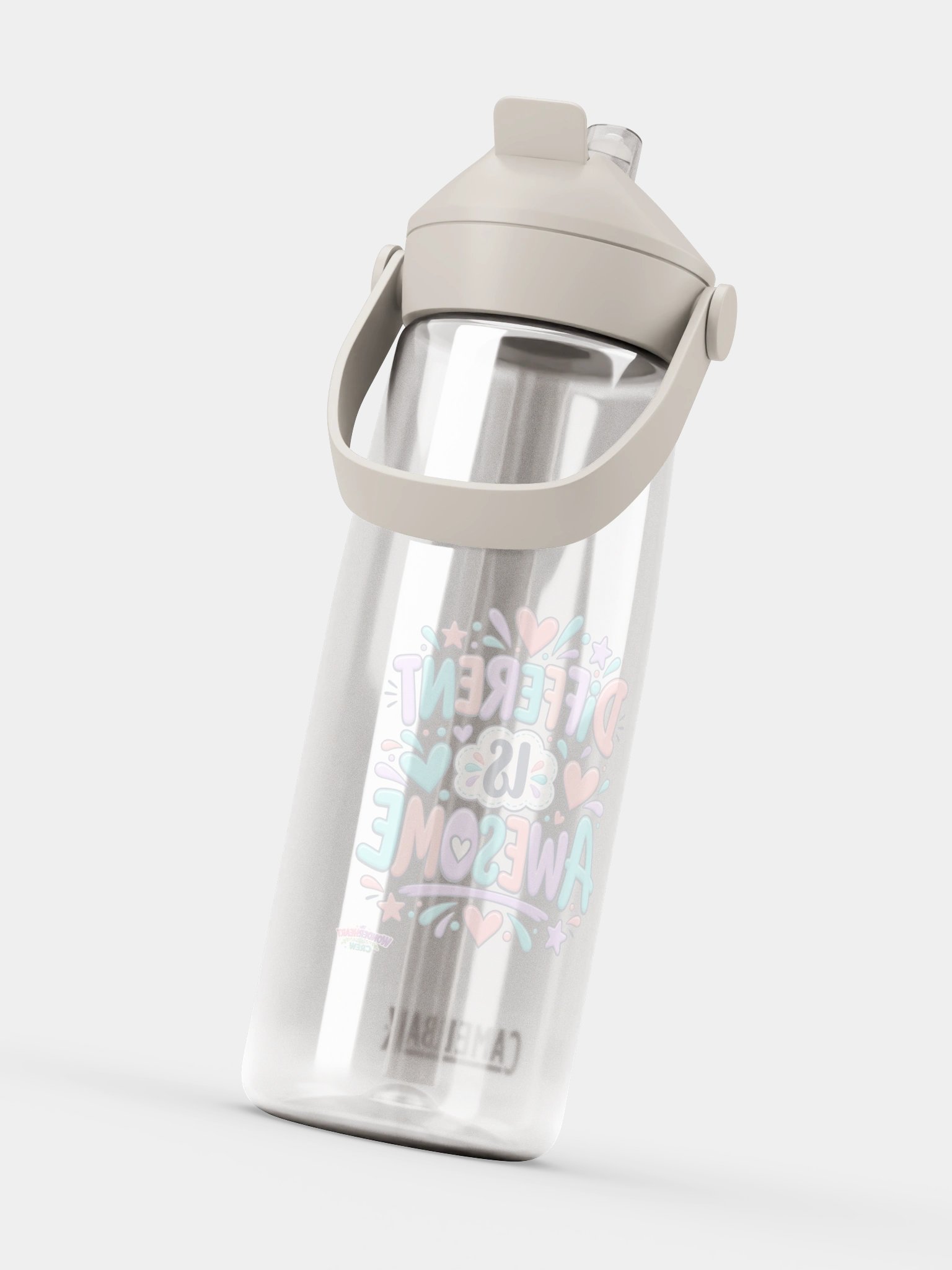 CamelBak Thrive® Flip Straw Inspirational Water Bottle - Different is Awesome. product image (8)