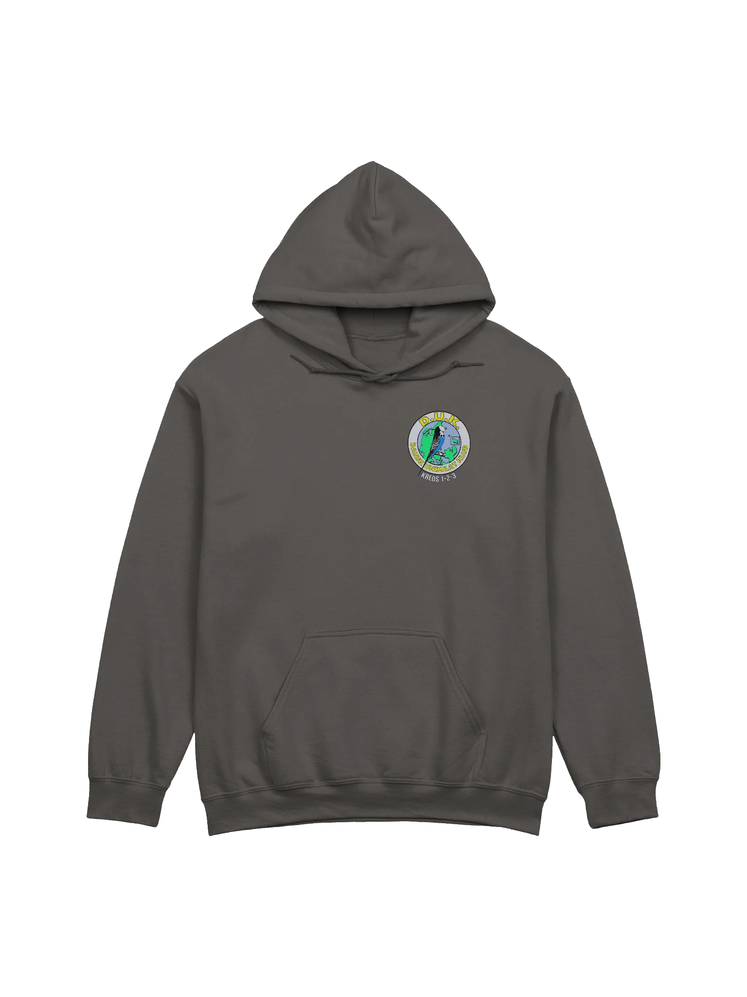 Dansk Undulat Klun Hoodie - Front and Back Print product image (2)