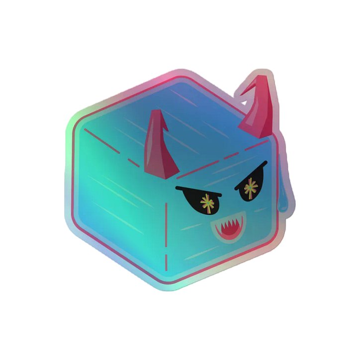 Heathen Ice Holographic Sticker product image (2)