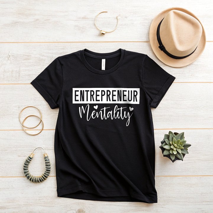 Entrepreneur Mentality - Women's Black T-Shirt product image (2)