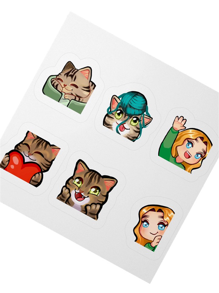 Emote Stickers product image (4)