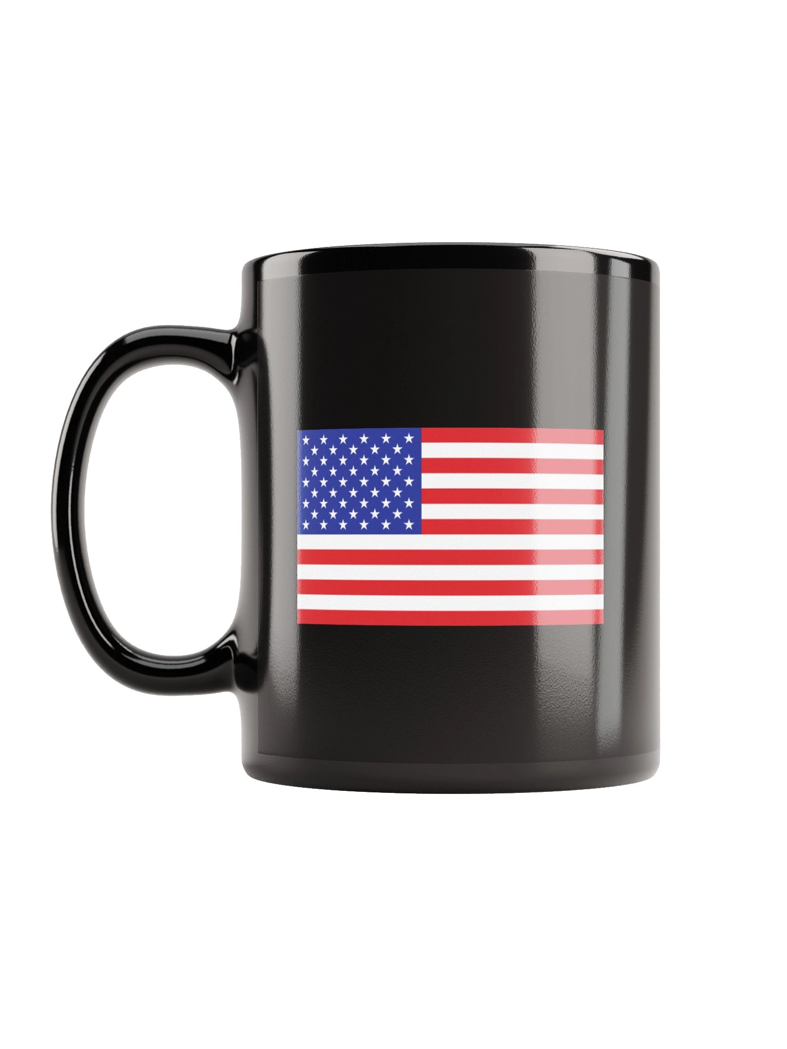 American Flag Black Mug product image (6)