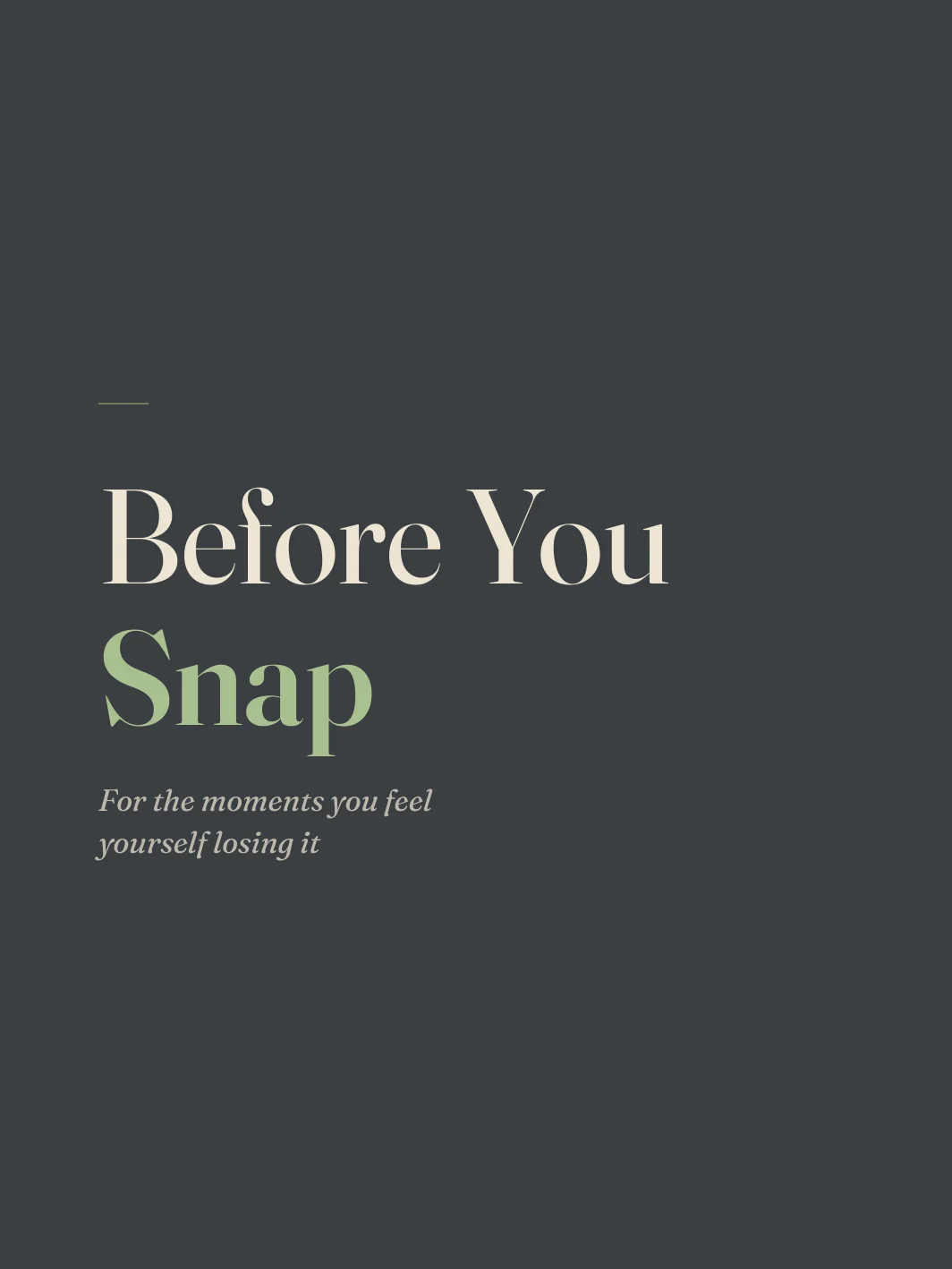 Free Guide - Before You Snap product image (1)