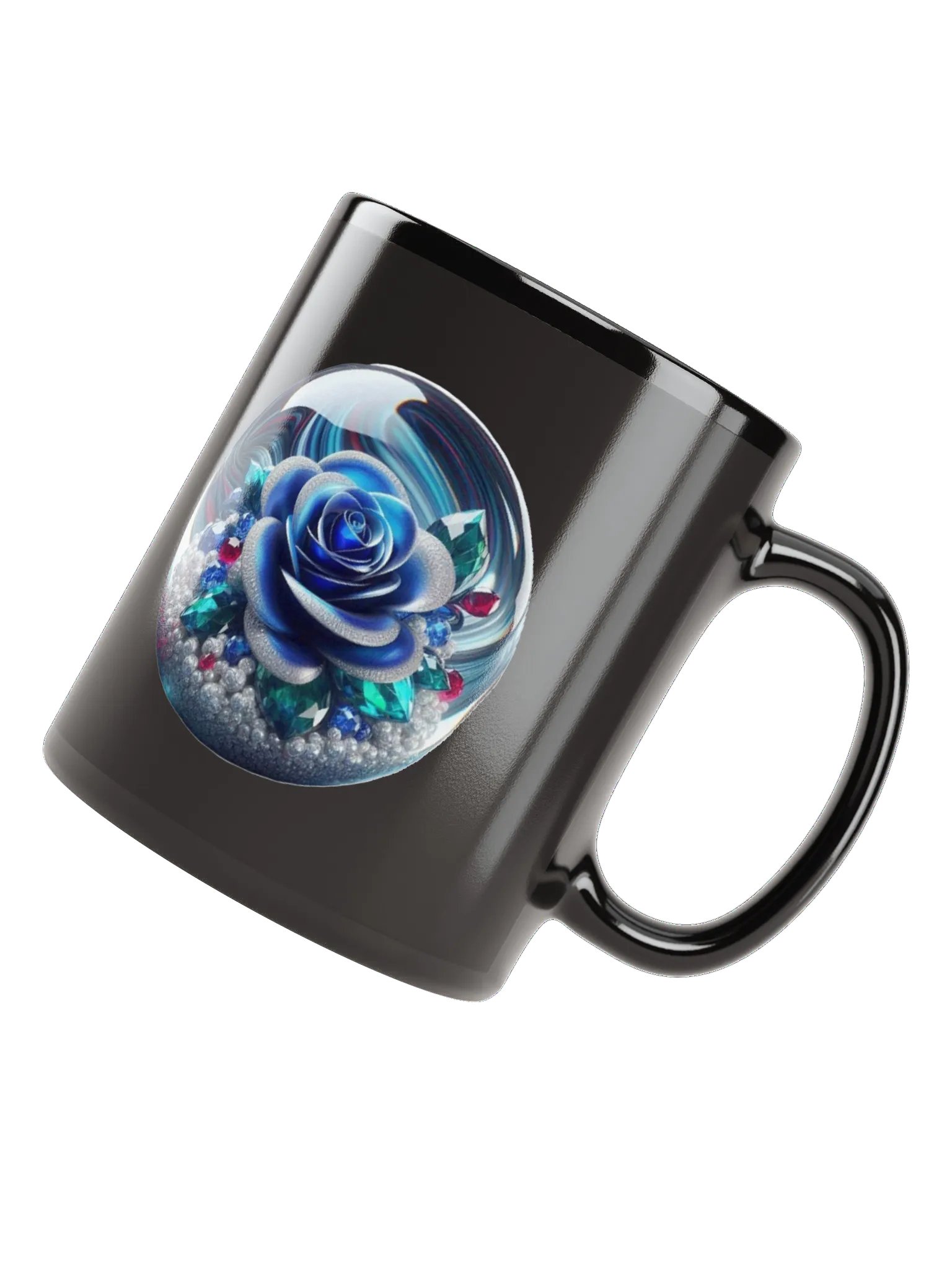 Blue Rose Marble Mug product image (4)