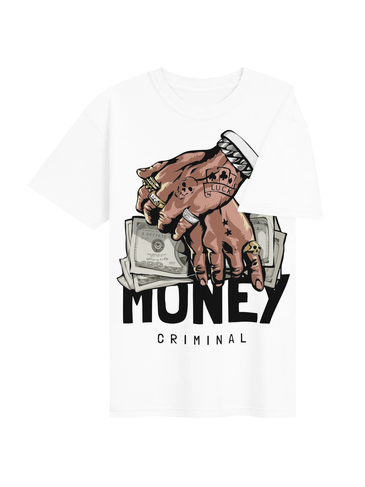 FURBITO MONEYLUCK Camiseta Heavyweight product image (16)