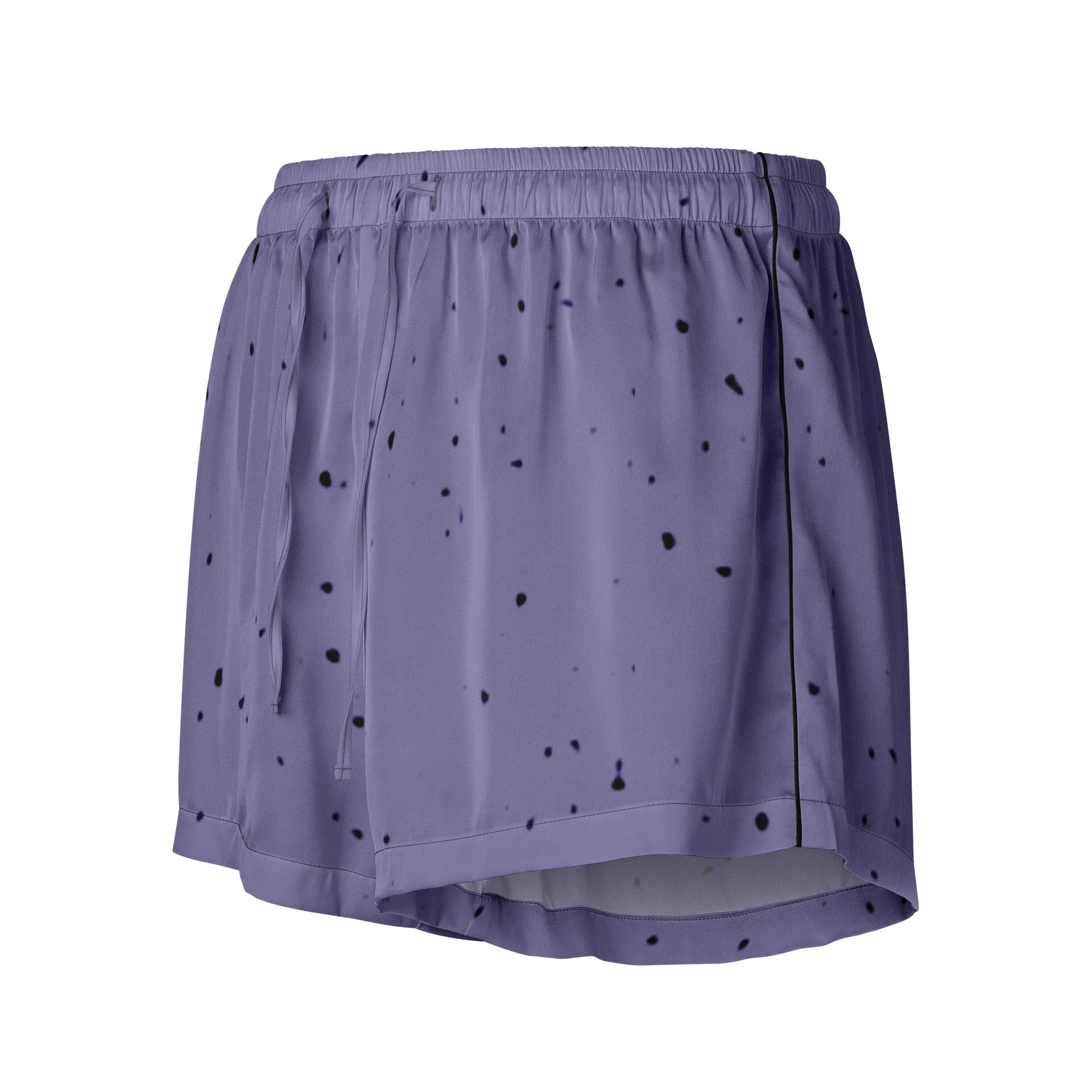 Lavender Speckle Women’s Pajama Shorts product image (2)