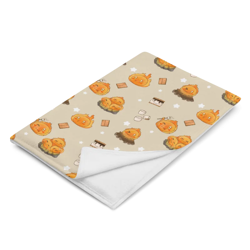 Fire Slime Throw Blanket product image (8)