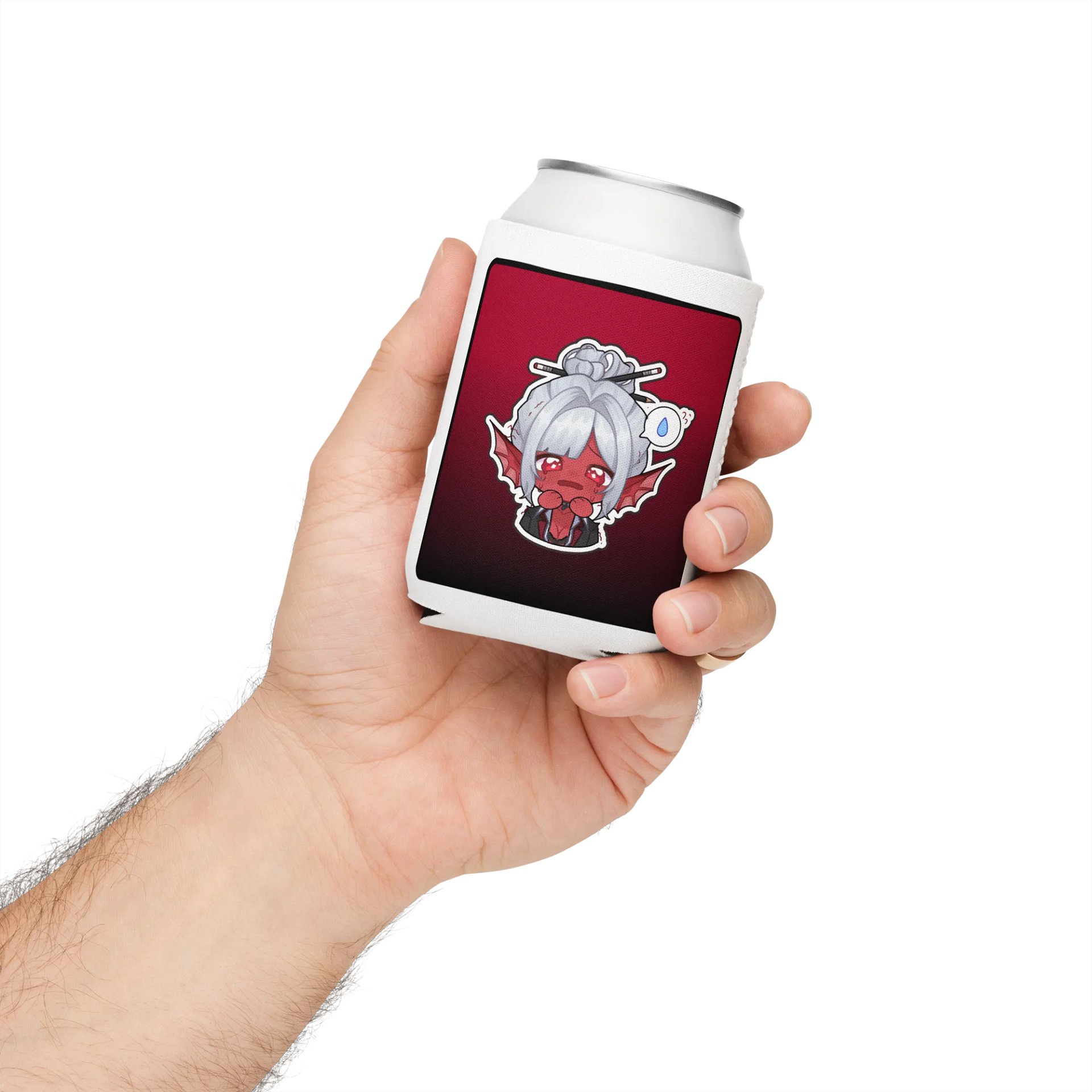 Hydrate Emote Coozie (Red) product image (4)