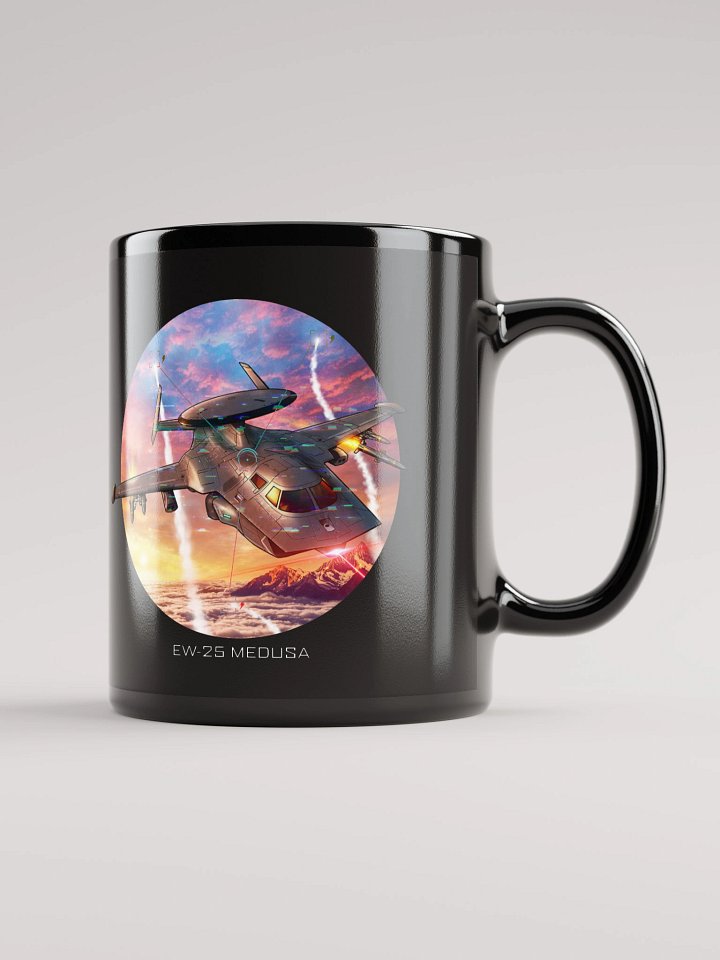 Medusa - Grey Flat 11oz. Mug product image (1)