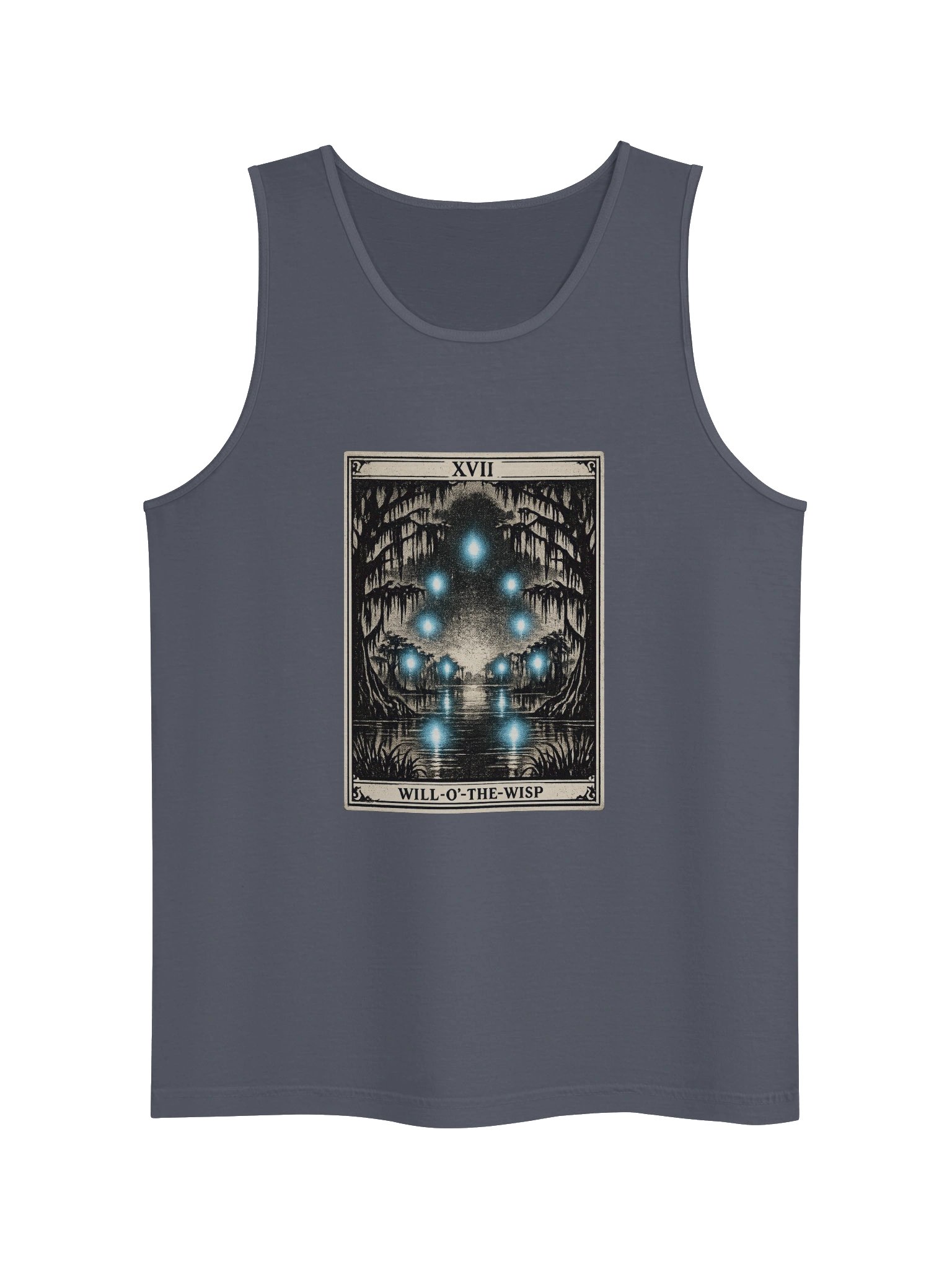 WILL-O-THE-WISP- THE STAR- UNISEX GARMENT DYED TANK TOP product image (9)