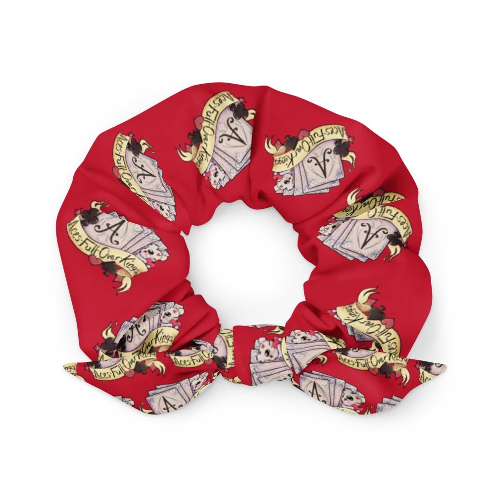 Logo Scrunchie (red) product image (1)