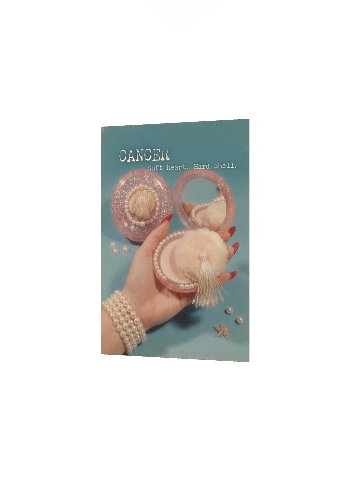 Cancer Mermaid Zodiac Print product image (2)