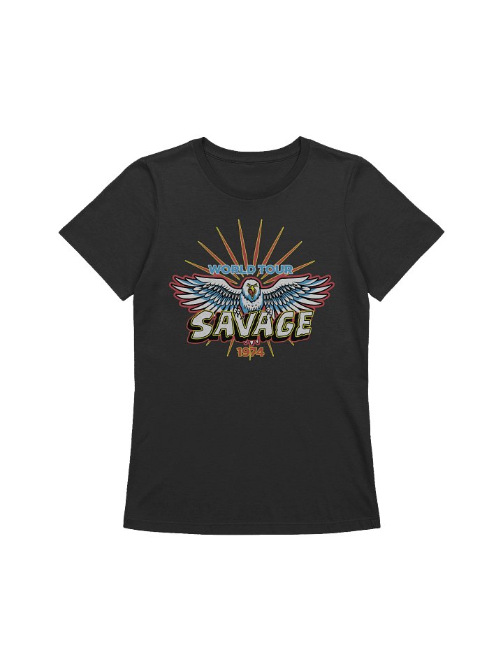 X-23 Cosplay Savage World Tour Bella+Canvas Women’s Supersoft Relaxed-fit T-Shirt product image (1)