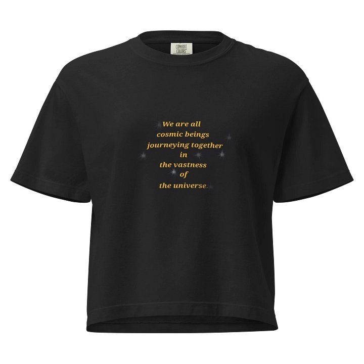 Cosmic Journey Women's Boxy Tee product image (1)