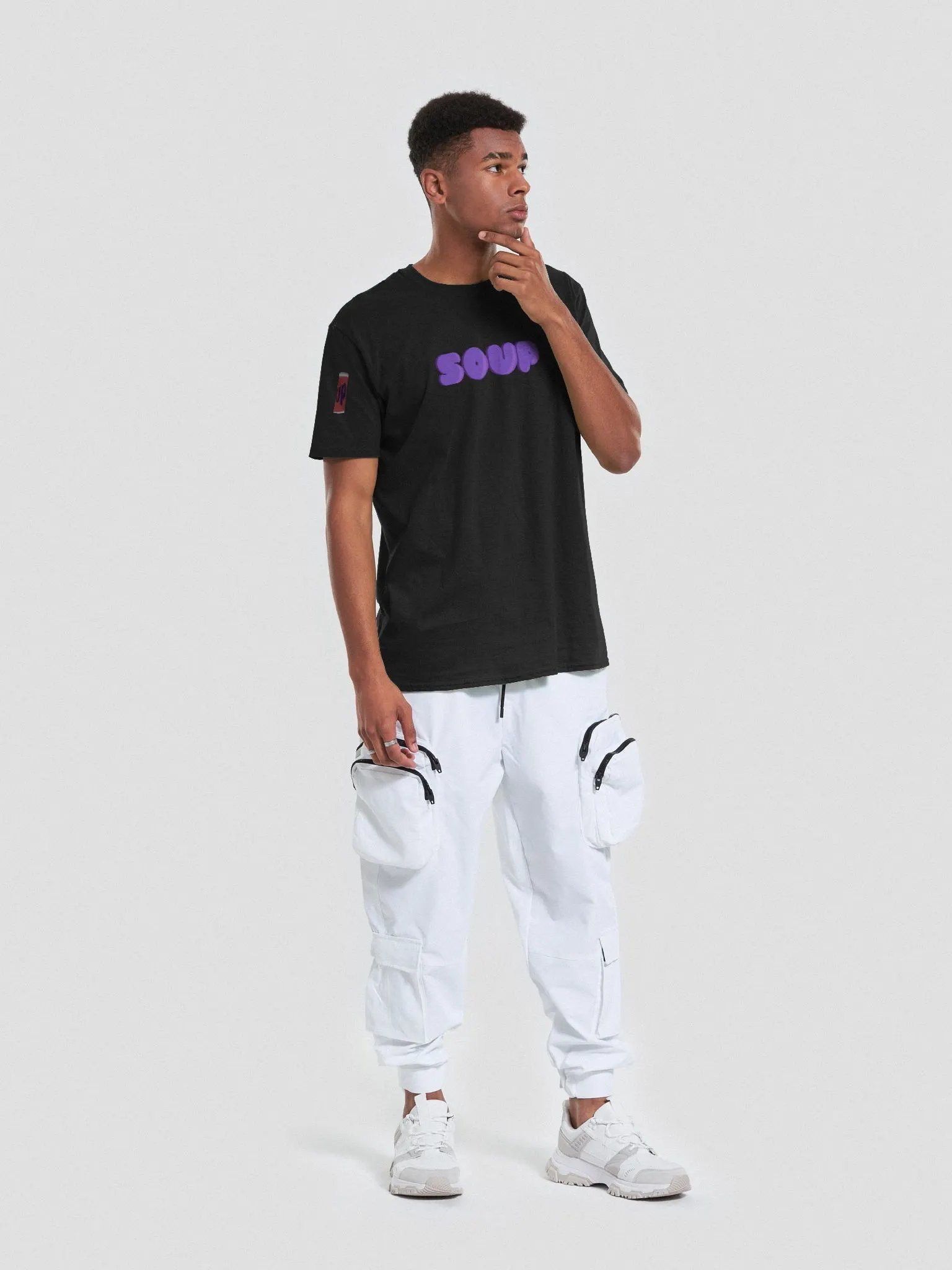 Cartoon Soup Tee - Purple Soup product image (5)