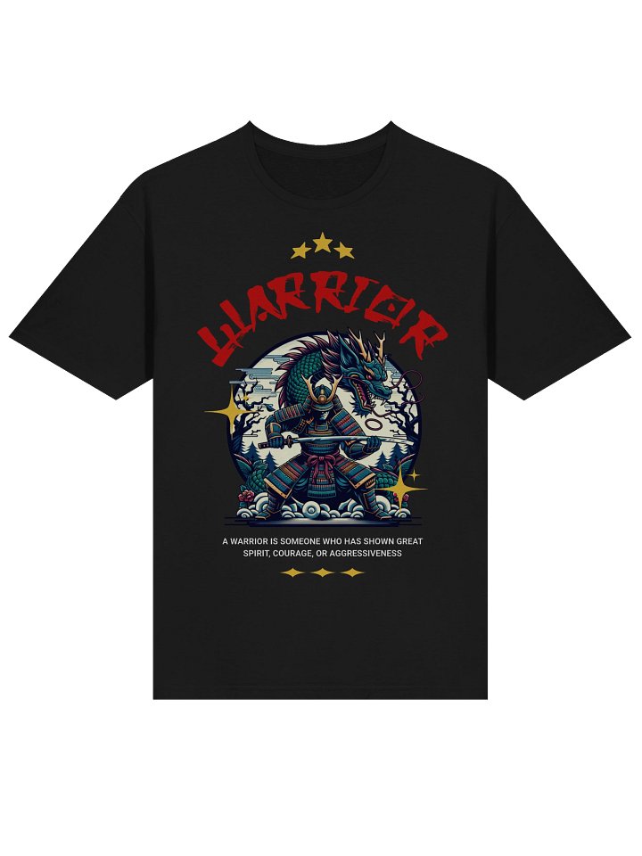 Warrior Dragon Spirit Samurai T-Shirt - Gildan Softstyle product image (2)