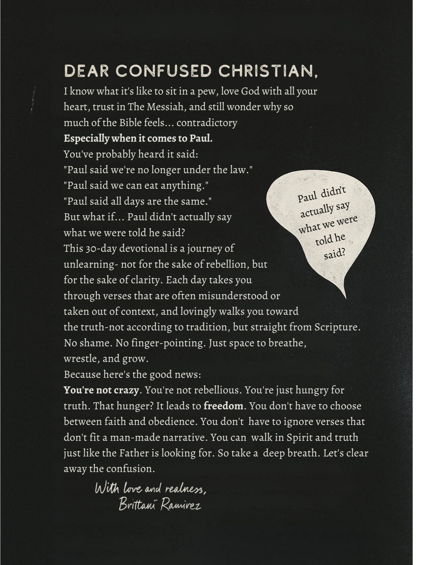 But Paul Said (30 Day Devotional) product image (2)