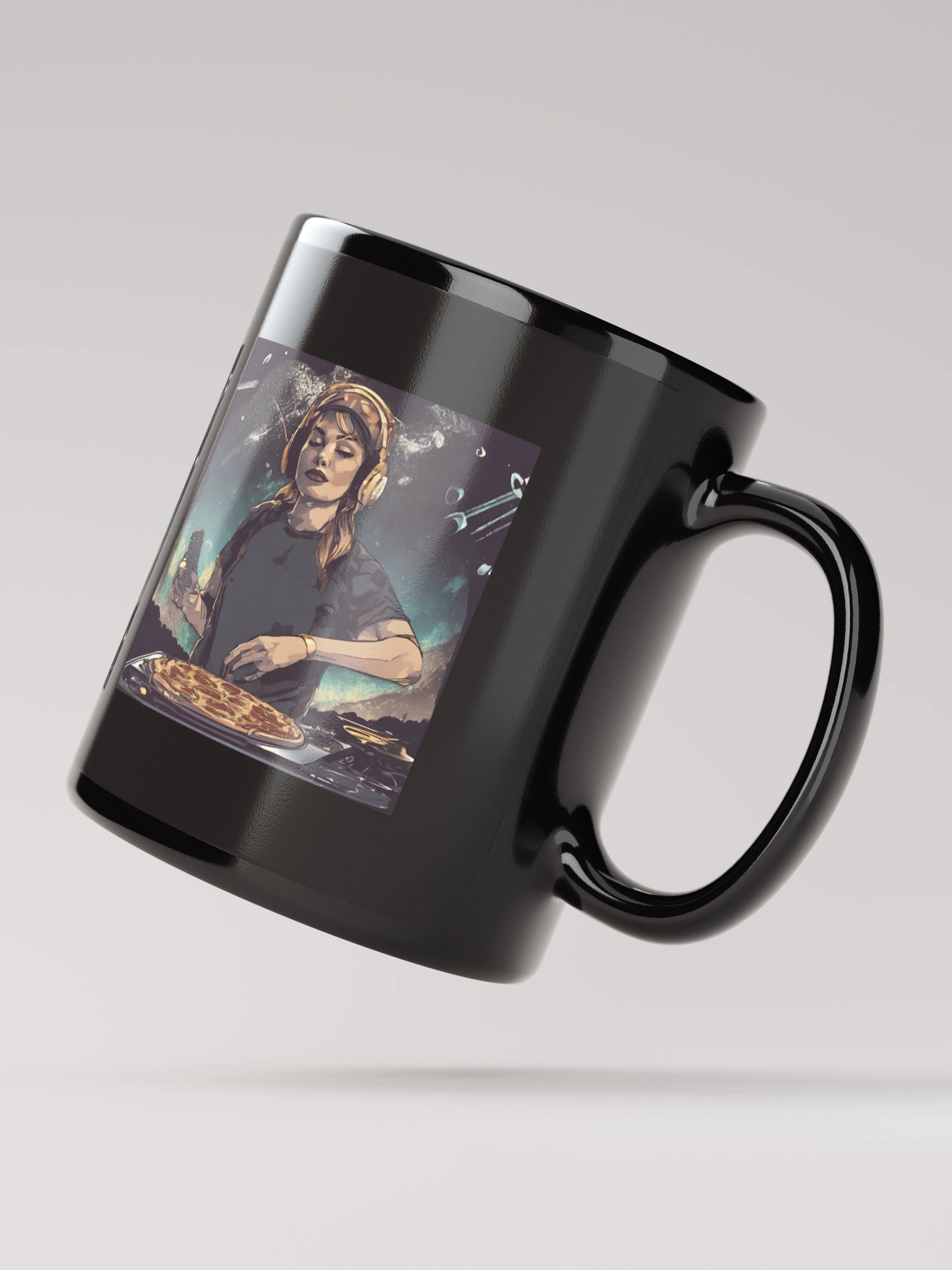 Cosmic Pizza DJ Mug product image (3)