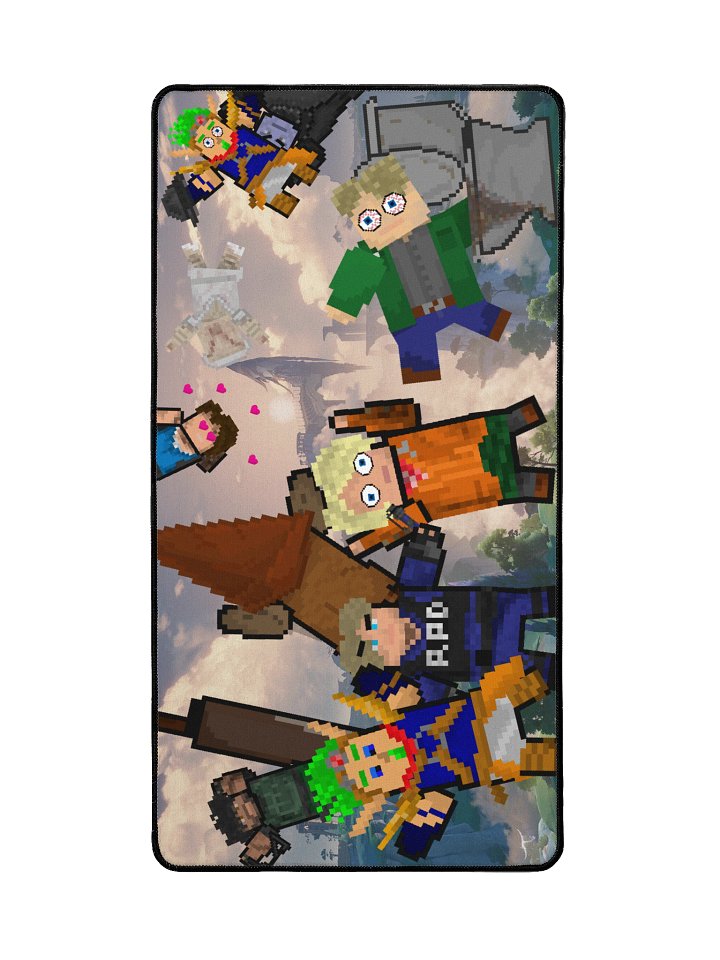 Jak and Friends mouse pad product image (2)
