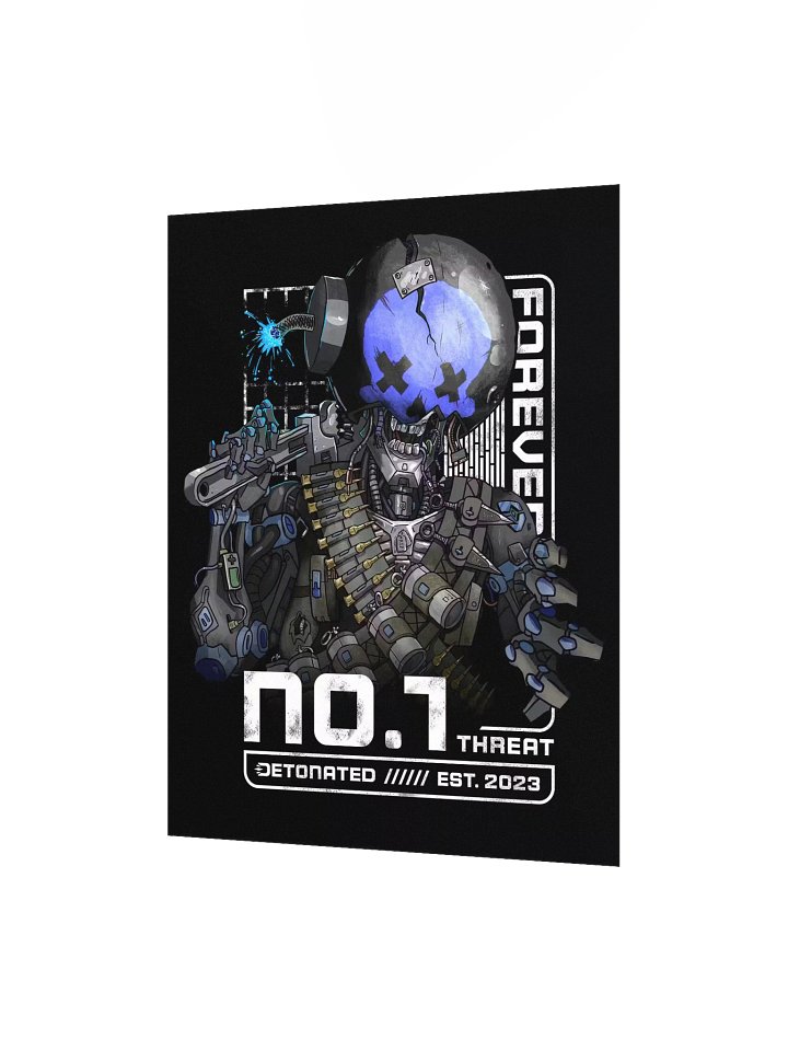 NO.1 THREAT Limited Poster product image (2)