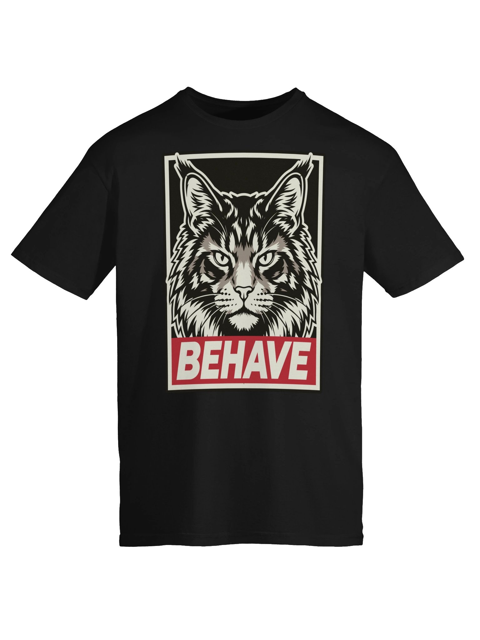 Behave Maine Coon Tee product image (86)