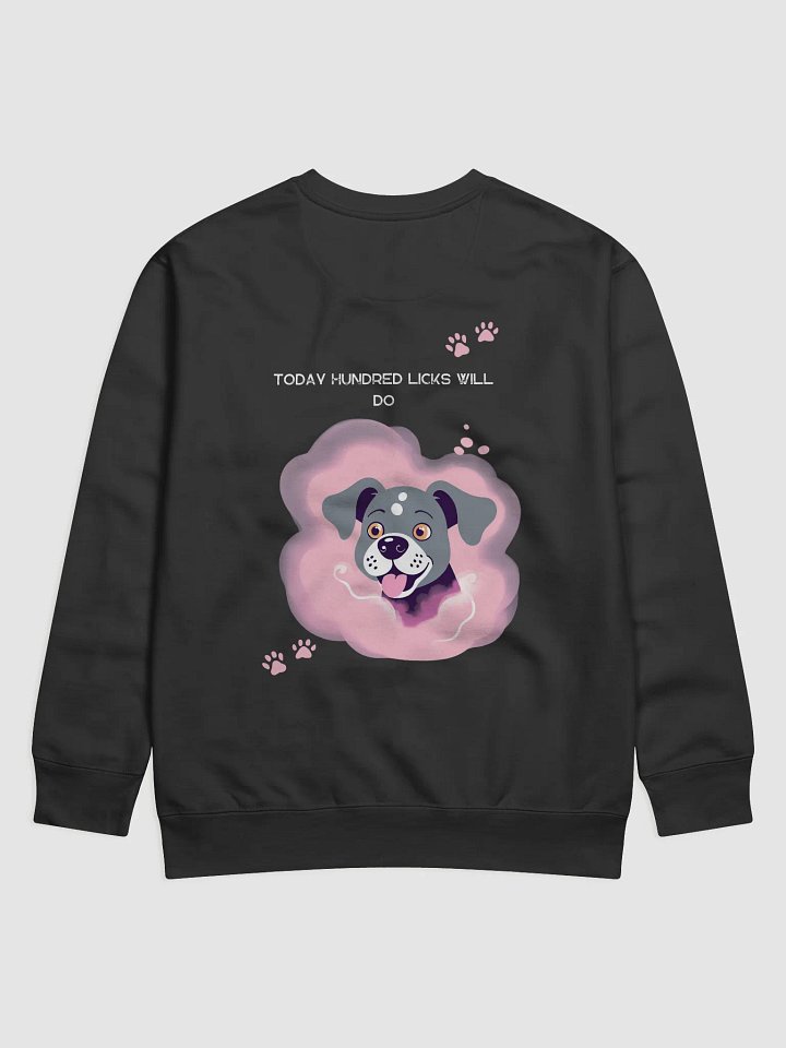 Fluffy Dog and Cherry Blossom Sweatshirt product image (2)