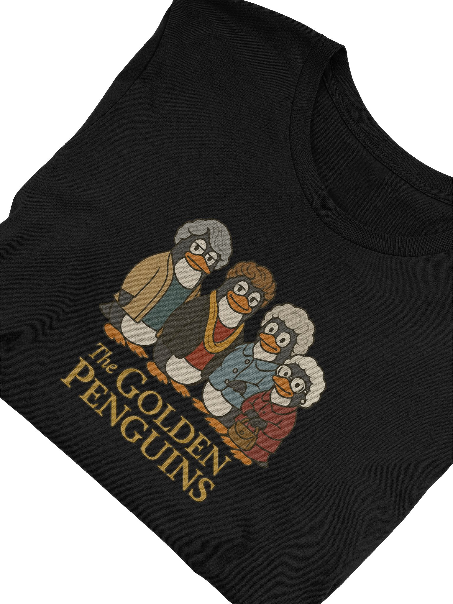 "The Golden Penguins" T-Shirt product image (3)