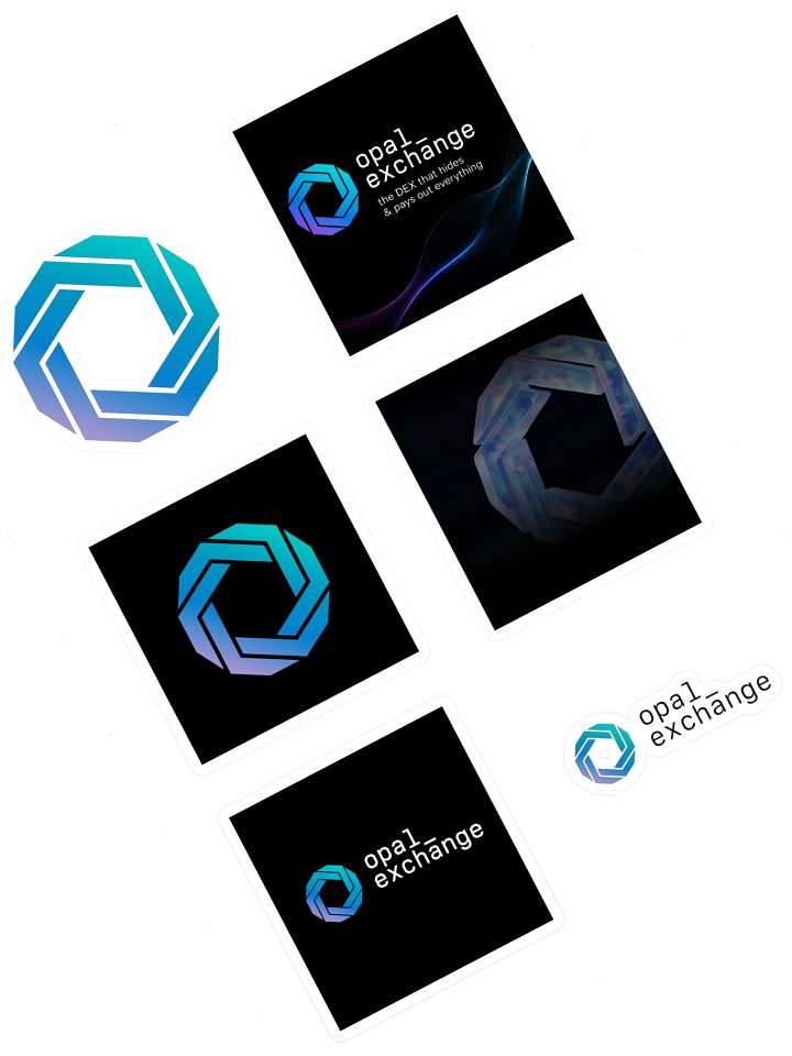 Assorted stickers - Opal DEX product image (1)