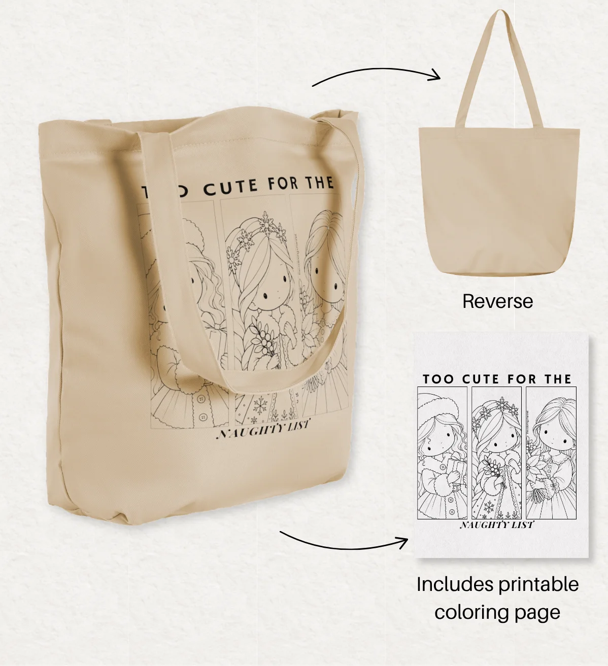Color Your Own Bag - Too Cute product image (3)