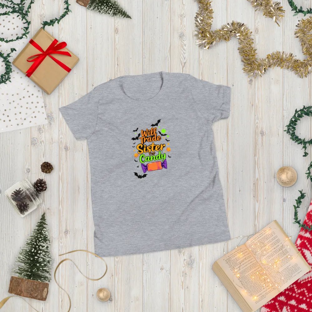 Will Trade Sister For Candy Youth T-shirt product image (5)