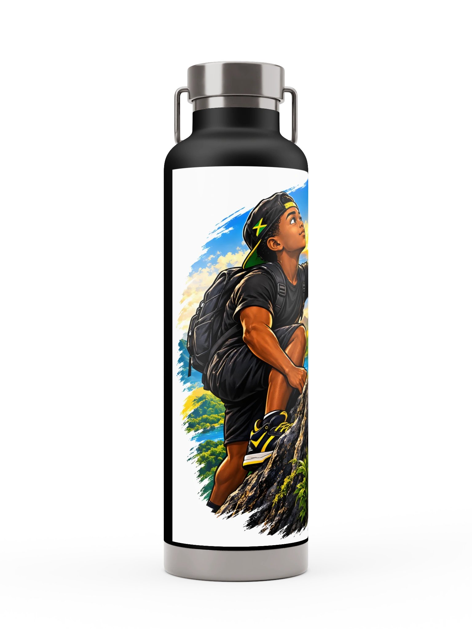 Keep Going Rock Climb Motivation Bottle product image (3)