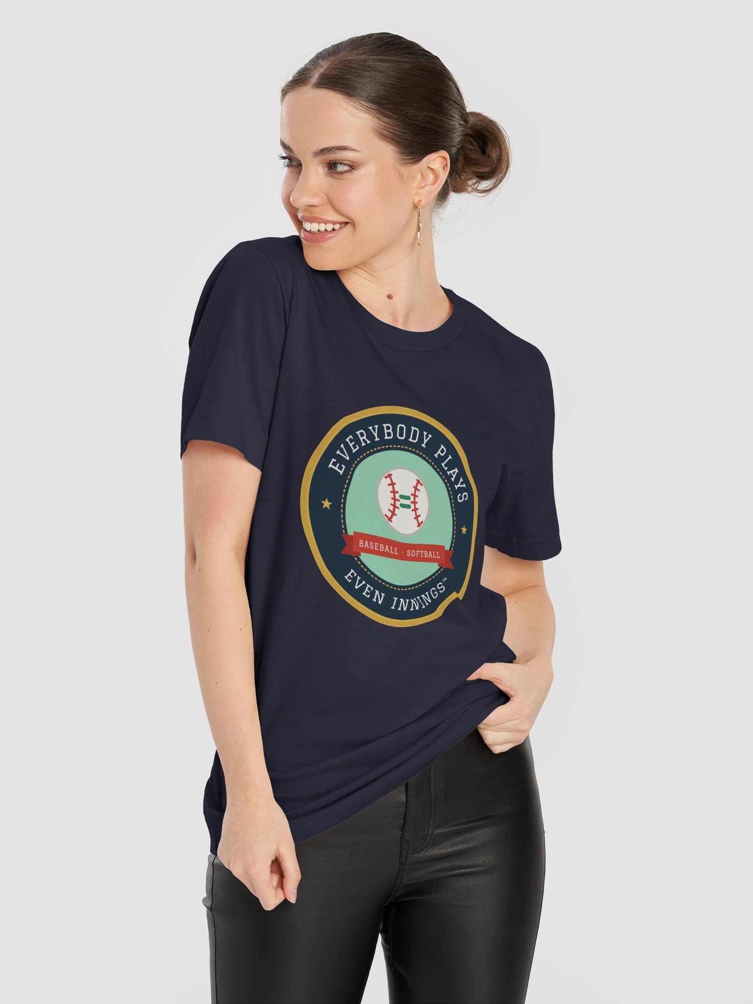 Everybody Plays — Patch Badge Tee product image (11)