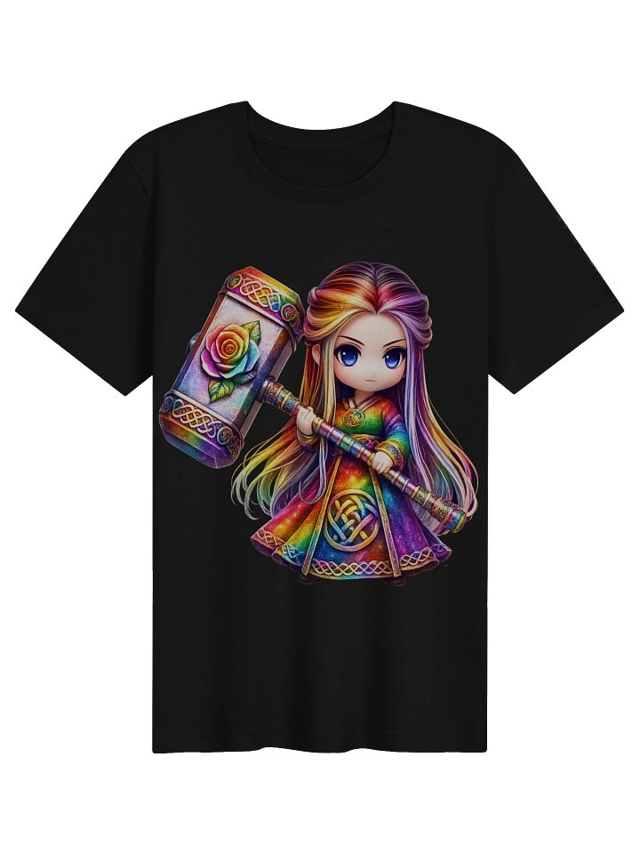 Rainbow Chibi Warrior Tee product image (1)