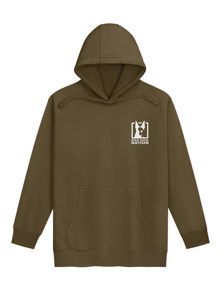 Run Your Dog Not Your Mouth - Premium Adult Unisex Hoodie **New Larger Image product image (2)