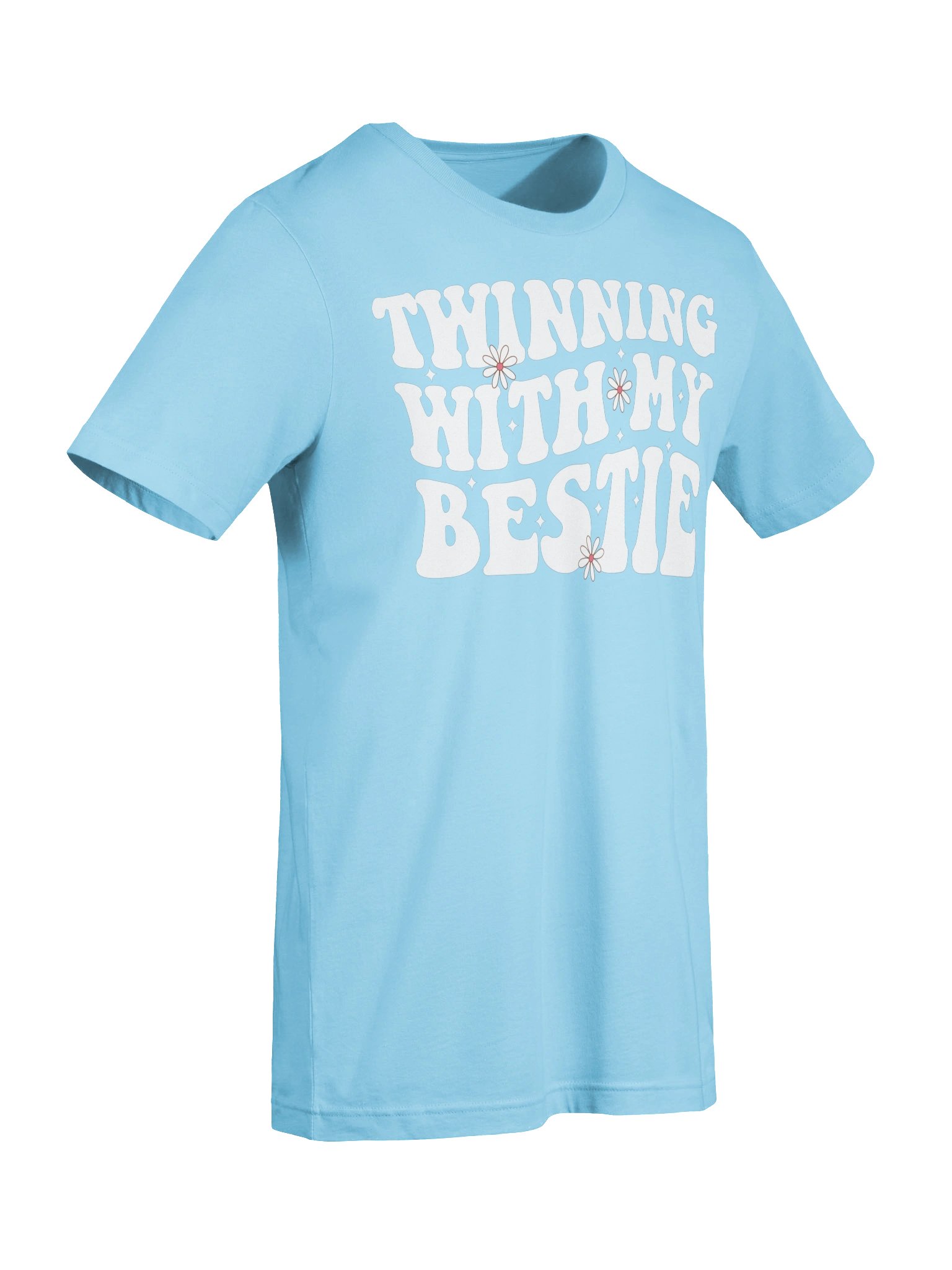 Funny Twin Matching Twins Day Friend Twinning With My Bestie T-shirt product image (64)