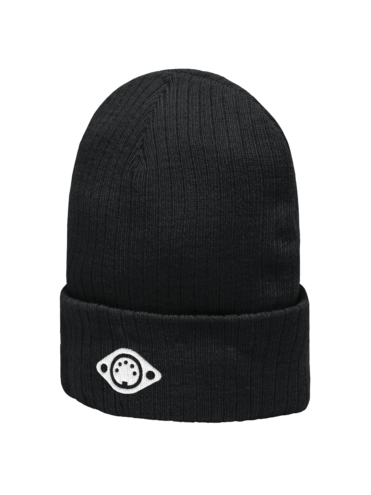 White Logo Knitted Beanie product image (4)