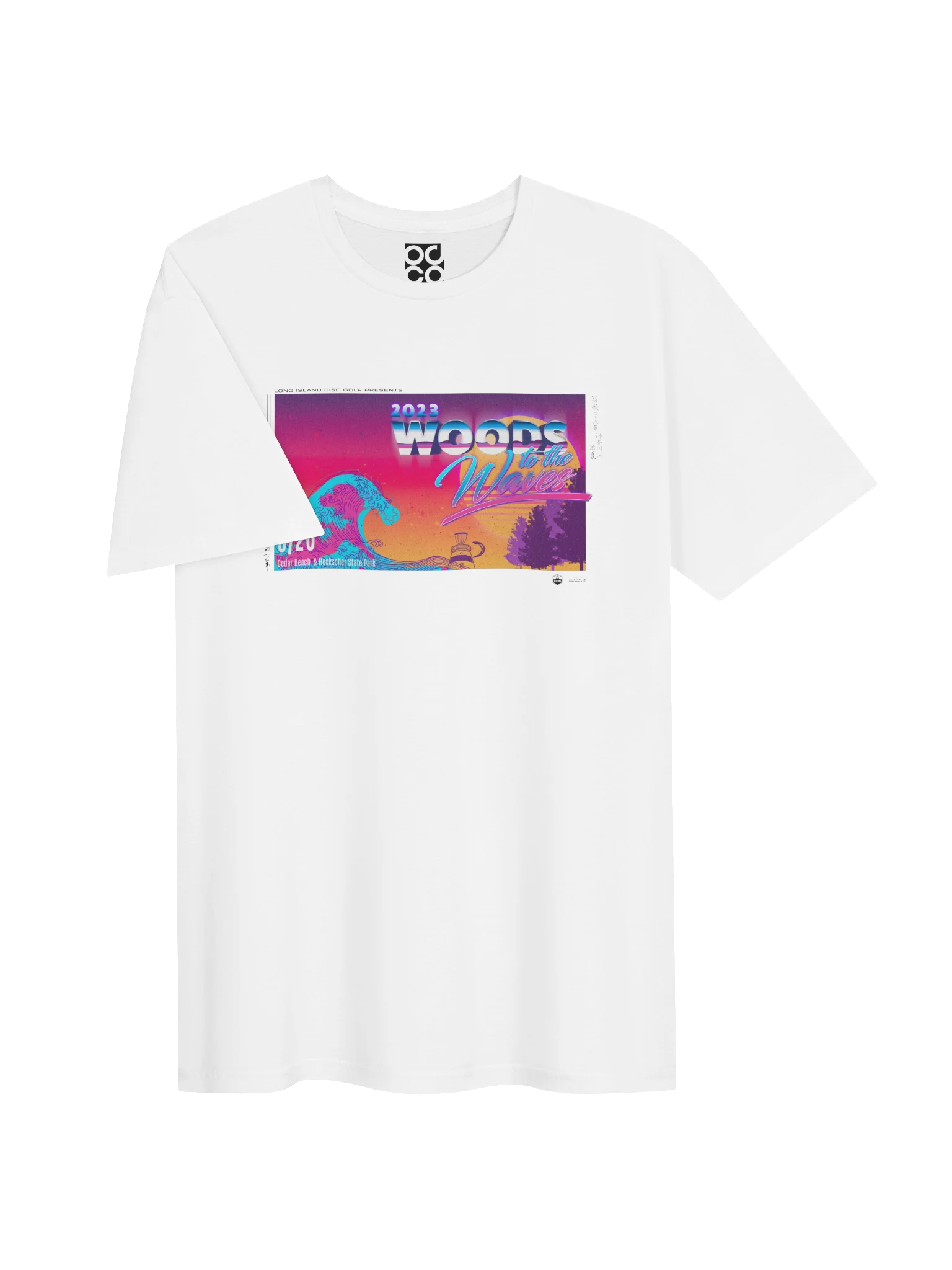 Woods to Waves 2023 – T-Shirt product image (4)